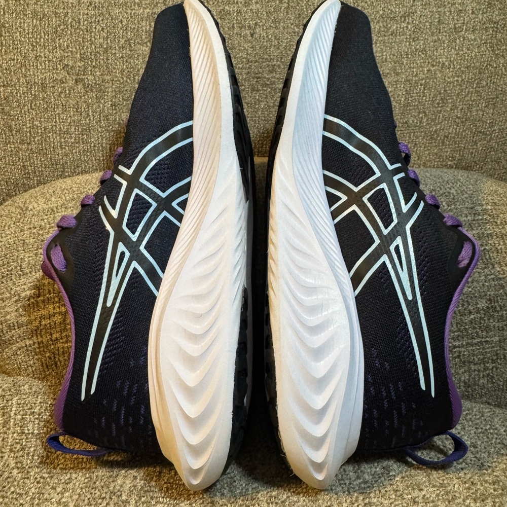 ASICS Women's GEL-EXCITE 10 Black and Purple Athletic Shoes Size 8 - Picture 4 of 10